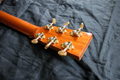 Headstock viewed from the back