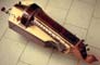 Renaissance hurdy gurdy based on the instrument in Mountluchon